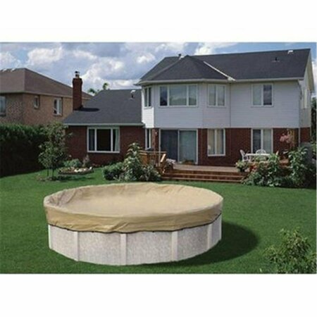 KITCHEN&LOVE CUCINA&AMORE Hinspergers  16 x 32 ft. Armor Kote Above Ground Winter Pool Cover - Round AK1632OV4